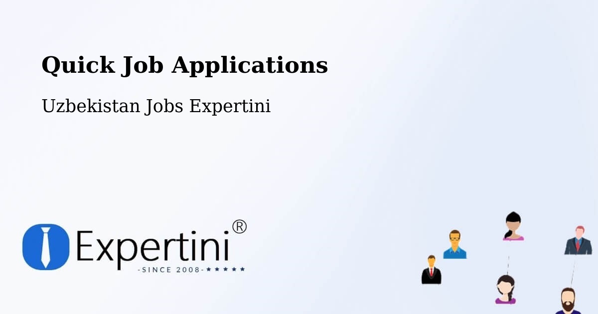 Quick Apply Feature – Zomin - Uzbekistan Jobs Expertini